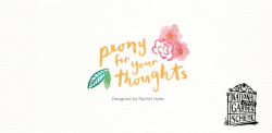 National Garden Scheme Peony for Your Thoughts National Garden Scheme Peony for Your Thoughts